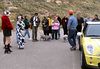 ColoradoRick > The MINI drivers, passengers, costumers gather before The Ghastly Ride.