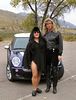 ColoradoRick > Rick (left) as "Elvira -- Mistress of the Dark" and Jayme, the Dominatrix are ready to motor.